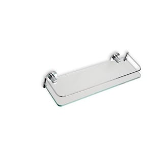 Clear Glass Bathroom Shelf StilHaus 819